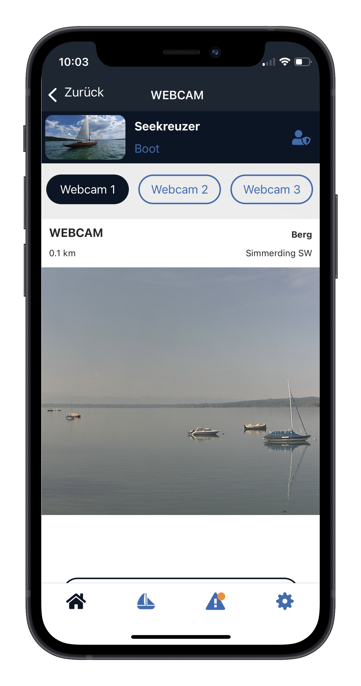 App Screenshot Webcam iPhone